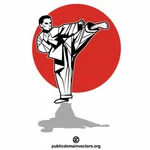 Karate bojovník