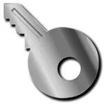 Metall nyckel