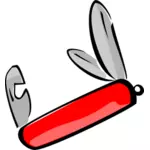 Armia Czerwona szwajcarski nóż wektor clipart