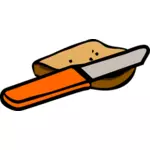 Nůž a kus chleba