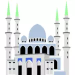 サルタン Ahmad Shah モスク ベクトル描画