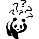 Kenapa panda vektor gambar