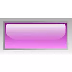 Illustrazione vettoriale rettangolare scatola viola lucido