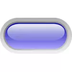 Piller formade blå knappen vektorbild