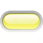 Comprimido em forma de ilustração vetorial de botão amarelo