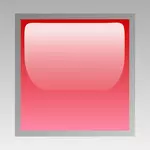 Led neliönpunainen vektori kuva
