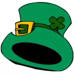 Green hat vector image