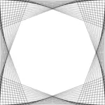 Vektor-Bild der symmetrischen Linien zeichnen