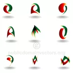 Logo design elements vector pack