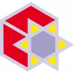Gwiazda logo grafika wektorowa