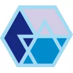 Logo vektor biru