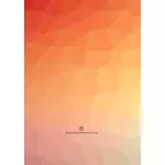 Yellow orange polygonal pattern