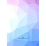 Polygonal colored background