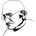 Mahatma Gandhin muotokuva