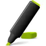 Vector image of green marker