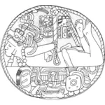 Maya-Zeichnung
