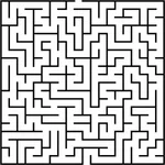 Illustration vecteur de labyrinthe casse-tête