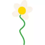 Flower vector drawing