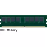 DDR कंप्यूटर स्मृति मॉड्यूल की छवि