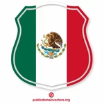 Mexikanska flaggan vapensköld
