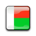 Madagaskars flagga vektor
