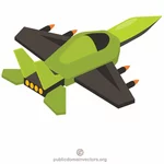 सैन्य विमान 3 डी कला