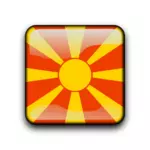Drapeau de la Macédoine vector