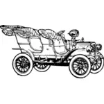 Malli T 1906 car vektori kuva