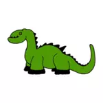 Dinosaurus lelu vektori kuva