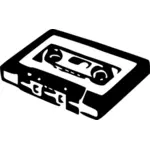 Audio-Kassette Vektor