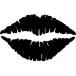 Vector graphics of lips