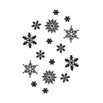 Snowflakes vector