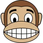 Mono feliz