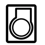 Whistle vector icon