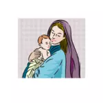 Vergine con bambino