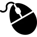 בתמונה וקטורית pictogram העכבר