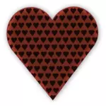 Векторное изображение сердца в сердце