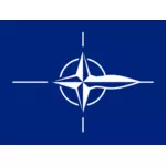 NATO significa guerra immagine vettoriale