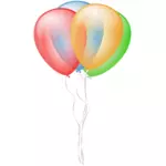 Ballons-Vektor-Bild