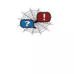 Spider web grafika wektorowa