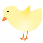 Image vectorielle d'une poule