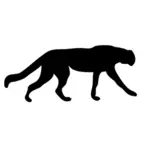 Cheetah vector silhouette