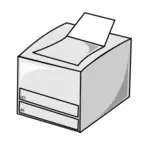 Lazer Yazıcı vektör simgesi
