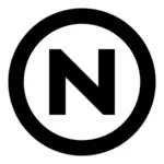 Символ non-авторское право ограничения