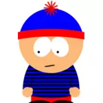 Cartmen personaj din South Park vector imagine