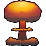 Ядерный взрыв Рисование