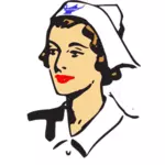 Medische verpleegster vectorillustratie
