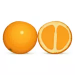 Portakal ve yarım