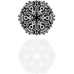 Maya modern ornament vector image