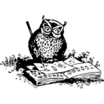 Owl illustrating